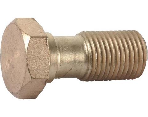 Master Cylinder Outlet Fitting Bolt - Copper Plated