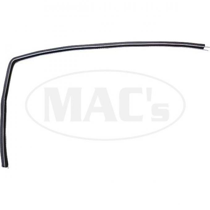 Front Door Glass Run - Lock Side - Ford & Mercury 4 Door Sedan