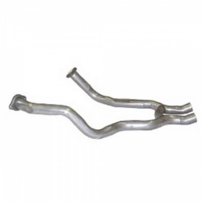Ford Mustang exhaust pipe, 351C-4V exhaust H pipe 2.25 inches 1970
