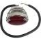 Tail Light Assembly - Ford 1932 Passenger - Red Lens - 6 & 12 Volt Bulbs - Left