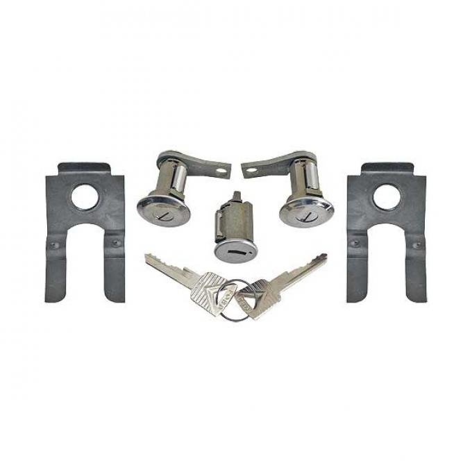 Door & Ignition Lock Cylinder Set