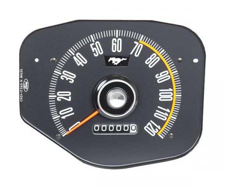 Ford Mustang Speedometer Assembly - Black Face - Replaces Stamping # C9ZF-17265
