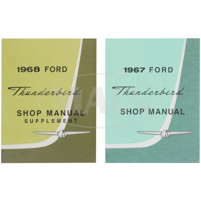 Shop Manual, 2 Volumes, 1968