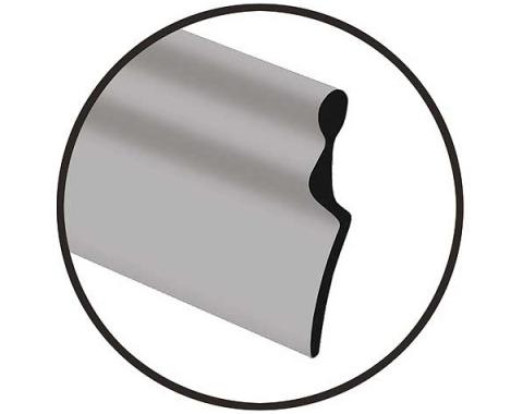Windshield Hinge Seal - Top Hinge - Ford Pickup Truck, FordCommercial Truck & Ford Station Wagon
