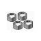 Ford Thunderbird Hex Nut Set, 4 Pieces, For Stamped Steel Valve Covers, 292 & 312 V8, 1955-57