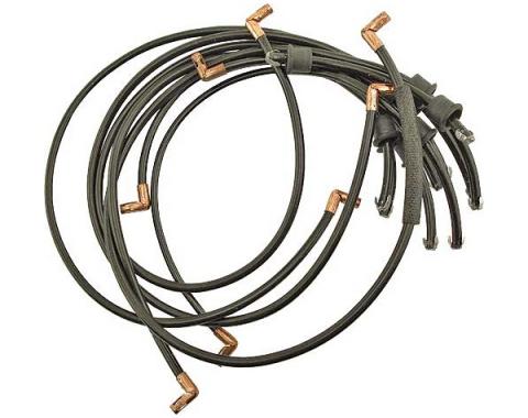 Reproduction Spark Plug Wire Set - Black - Ford Flathead V8Only