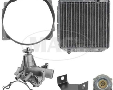 63/65 Falcon/Ranchero Cooling Kit (3 Row-260/289) Xtra