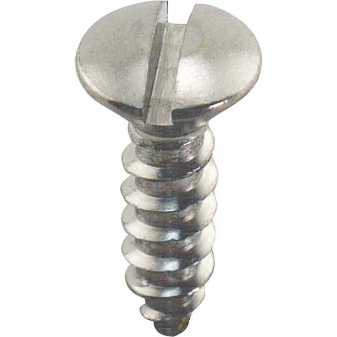 Model A Ford Top Bow Screw Set - Stainless Steel - 12 Pieces