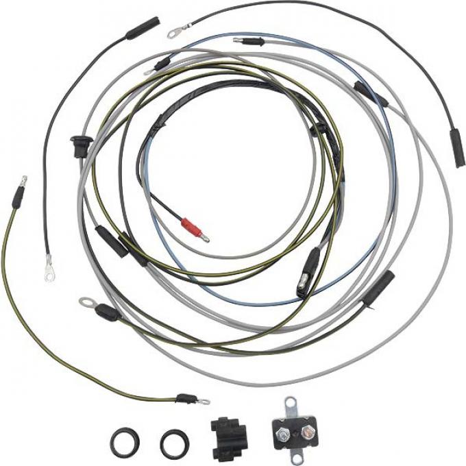 Ford Mustang Fog Light Under Dash Wiring Kit - Complete