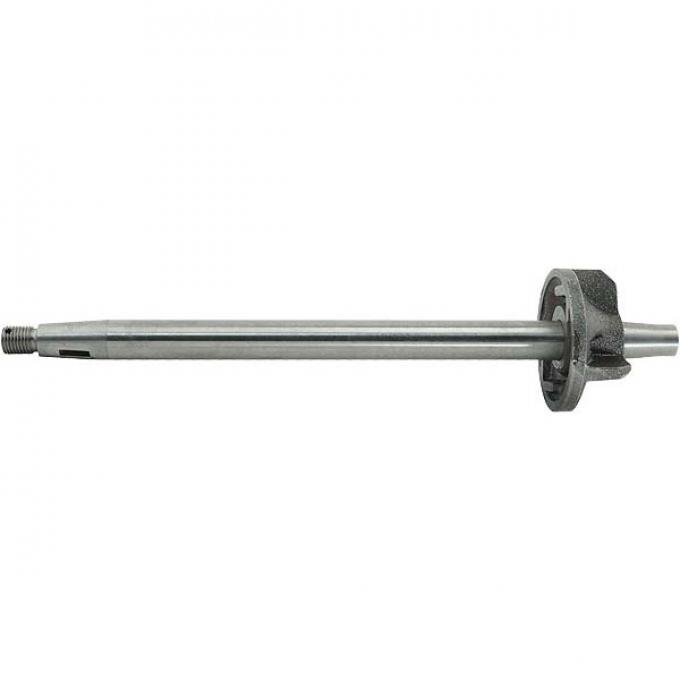 Model A Ford Water Pump Shaft - Stainless Steel - With Impeller Installed - 1/4 Longer