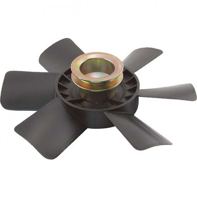 Model A Ford Fan - 6 Blade - Modern Plastic With Steel Hub - Replacement Type