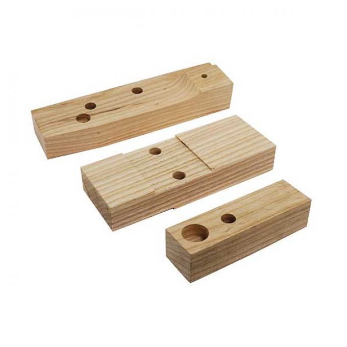 Model A Ford Body Mounting Block Set - 6 Pieces - A & AA Pickup Truck Cab