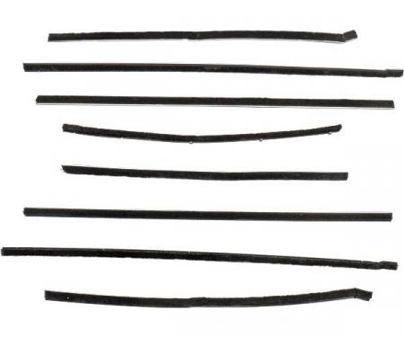 PUI 58 EDSEL PACER CONV WINDO 201259 | Belt Weatherstrip Kit/ 8 Pcs/ Edsel Pacer Convertible, 1958