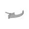 Outside Door Handle - Chrome - 1946 - Ford Early 47 Passenger Car