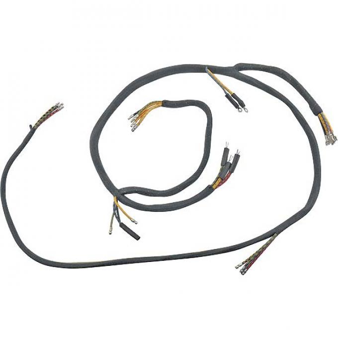 Headlight Wiring Harness - With Horn Wiring (One Horn) & Cutout - Ford Standard Passenger
