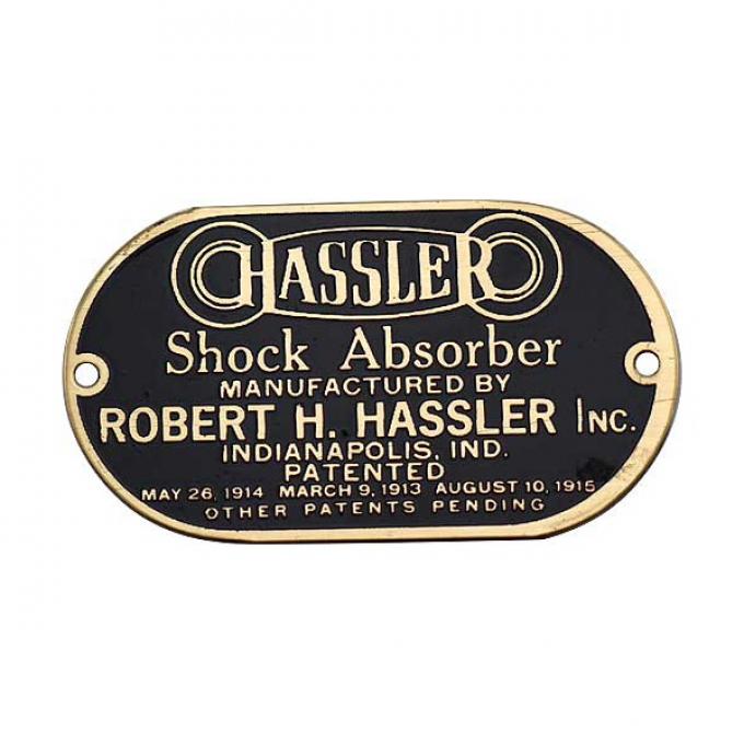 Model T Ford Hassler Shock Absorber Plate - Brass Finish