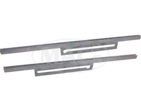 Window Glass Channels, Steel, Front Or Rear