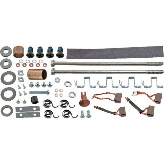Model A Ford Starter Motor Rebuild Kit - 60 Pieces - For Starters With 5/8 Shaft Bushings