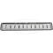 Ford Thunderbird Rear Bumper Center Emblem, Plastic, Thunderbird In Block Letters, 1964