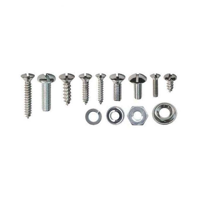 Interior Trim Screw Kit - Ford Convertible Sedan - 99 Pieces