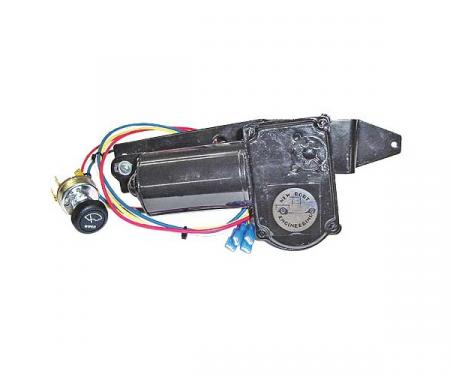 Ford Thunderbird Windshield Wiper Motor Kit, Includes Motor & Wiring & A New Switch, 1958-60