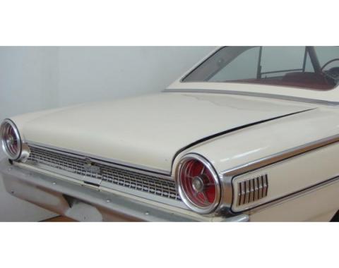 Galaxie Fiberglass Trunk Lid, 2 Door Models, 1963