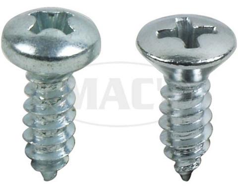 Thunderbird Roof Rail Weatherstrop Screws, 1961-1963