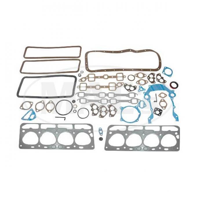 Ford Pickup Truck Engine Overhaul Gasket Set - 239 OverheadValve V8 - EBU Engine