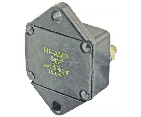Ford Thunderbird Convertible Top Circuit Breaker, 60 amp, 1963-66