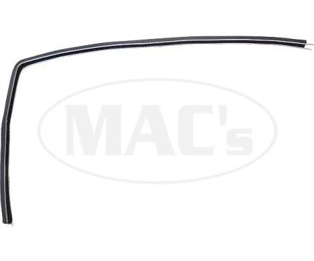 Front Door Glass Run - Lock Side - Ford & Mercury 4 Door Sedan