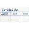 Battery Test Ok Decal