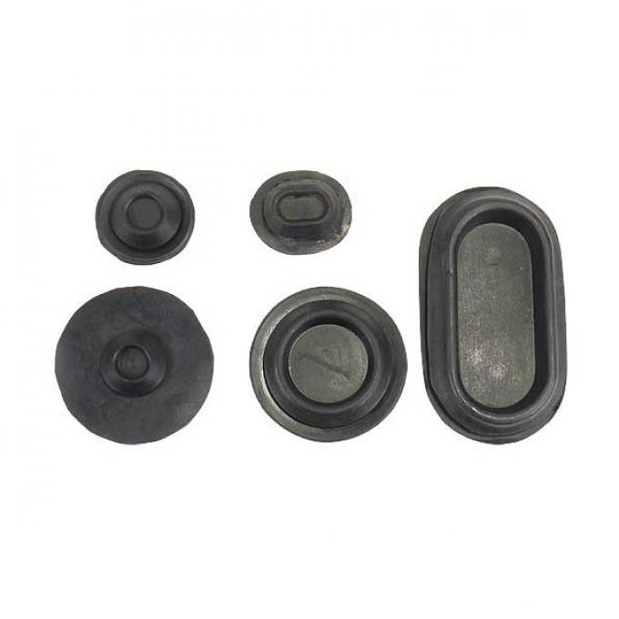 Daniel Carpenter Ford Mustang Rubber Grommet Kit - 13 Pieces 377173-K