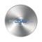 Hub Cap - Polished Stainless Steel - Embossed Ford Script Is Painted Blue - Ford