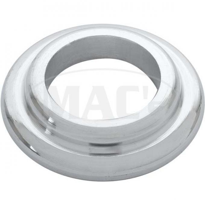 Pivot Shaft Bezel, Polished Aluminum, 1953-1960