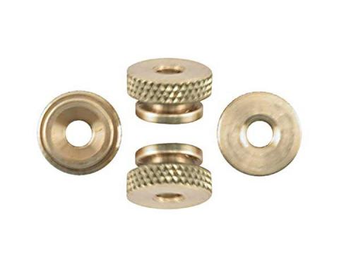 Model A Ford Spark Plug Nut Set - 4 Pieces - Fits Champion 3X Plugs