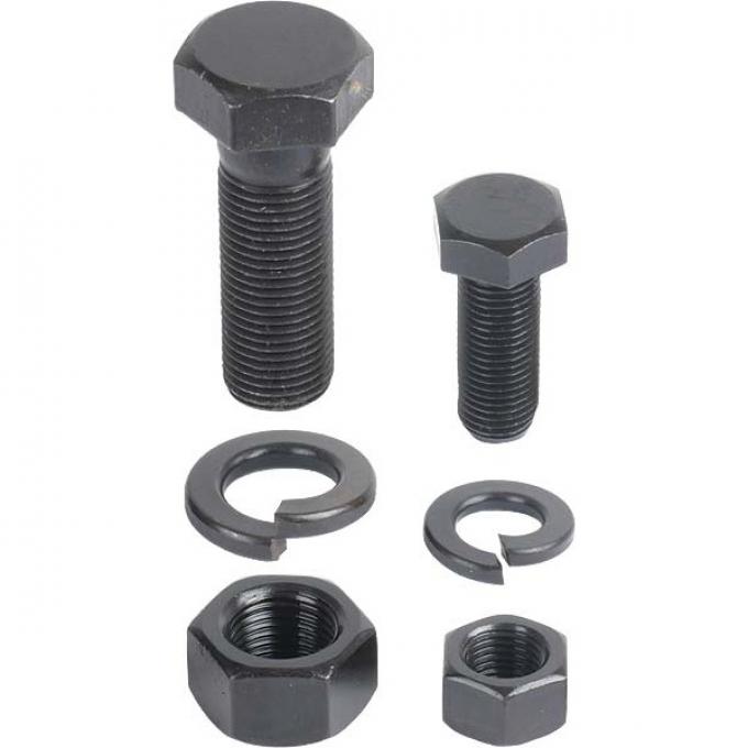 Model A Ford Front Fender Brace Bolt Nut & Washer Set - 18 Pieces - 1928-29 Only