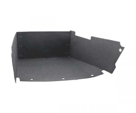 Ford Mustang Glove Box Liner - Without Air Conditioning - Stainless Steel Clips Are Installed