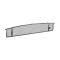 Redline Restomotive® Mustang 64-65 Grille w/Fog Lamp Hole LG-10-193