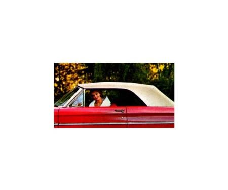 Convertible Top-with Plastic, Falcon, 1963-1965