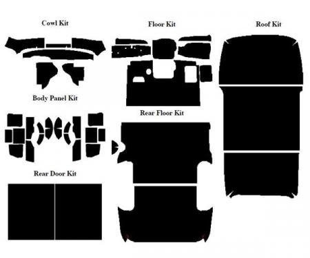 AcoustiSHIELD - Complete Insulation Kit - Panel Delivery Truck