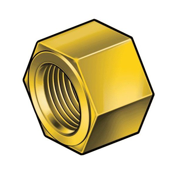 Exhaust Manifold Stud Nut Brass 7/1620 Ford FlatheadV8 Except 60