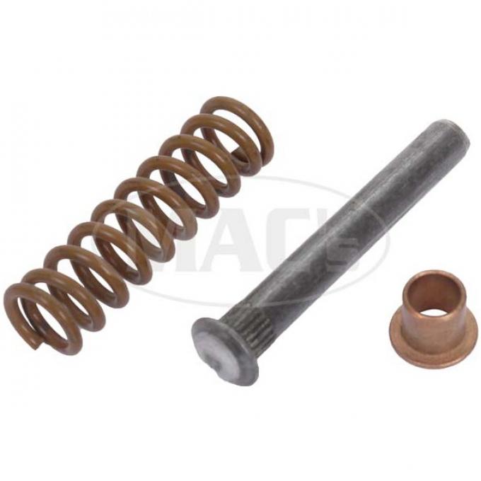 Door Hinge Rebuild Kit, Bushings, Pins, And Springs, Two Door, 1960-1972