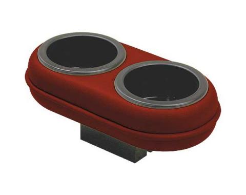 Ford Mustang Plug & Chug Drink Holder - Maroon