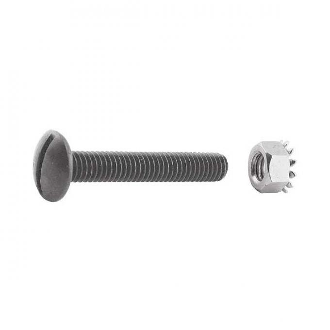 Door Hinge Screws - Ford Closed Car - 6 Pieces