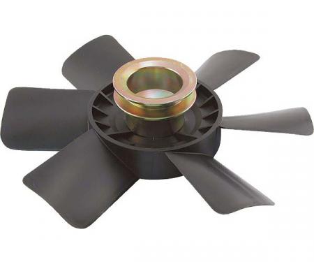 Model A Ford Fan - 6 Blade - Modern Plastic With Steel Hub - Replacement Type