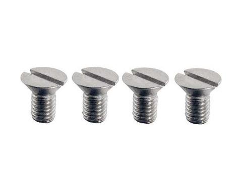 Model A Ford Windshield Frame Screw Set - Open Car - 4 Pieces - Stainless Steel