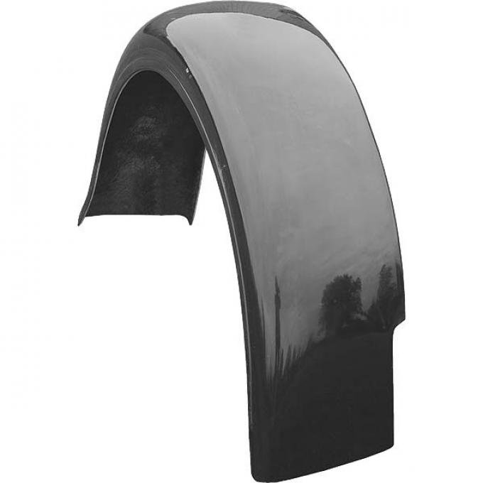 Model A Ford Rear Fender - Fiberglass - Right - Fits Wide Box Pickup