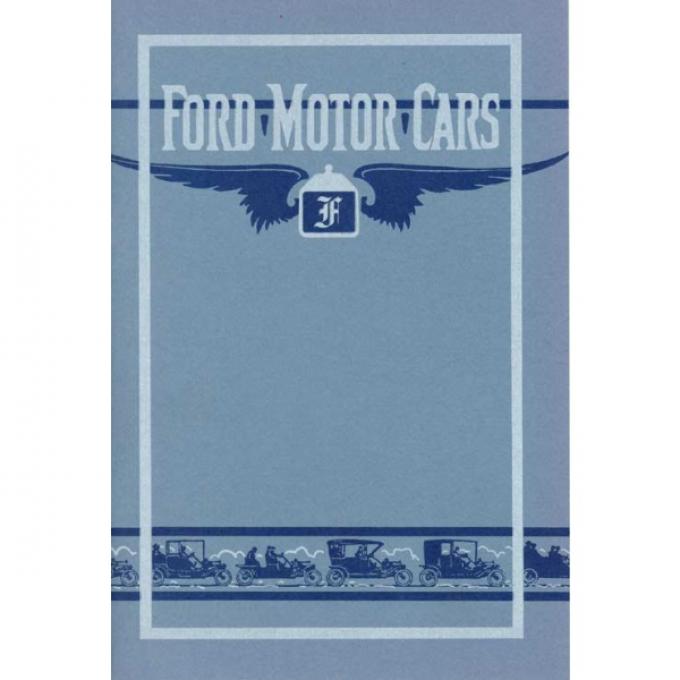 Ford Motor Cars Catalog - 32 Pages - 30 Illustrations