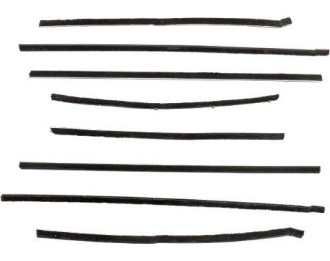 PUI 58 EDSEL PACER CONV WINDO 201259 | Belt Weatherstrip Kit/ 8 Pcs/ Edsel Pacer Convertible, 1958