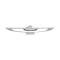 Ford Thunderbird Trunk Lock Ornament Assembly, Chrome, Includes Base & Cover, Coupe, 1961-63